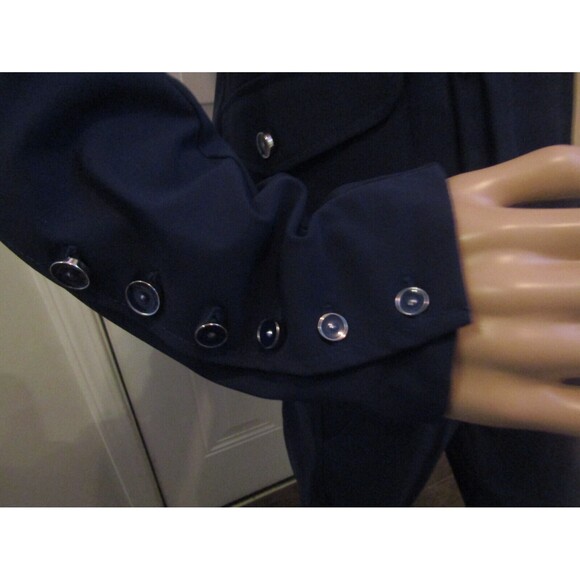 Indies Pantsuit NWT 2 Piece Navy Blue Jacket Pants Womens Size 4/6 - Picture 7 of 16